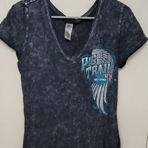 Beautiful 2017 Harley Davidson Bikes Barbeque And Blues Tshirt